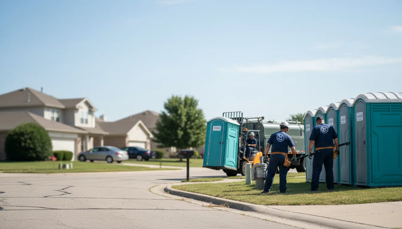 Porta Potty Rental in Bel Aire, KS near me